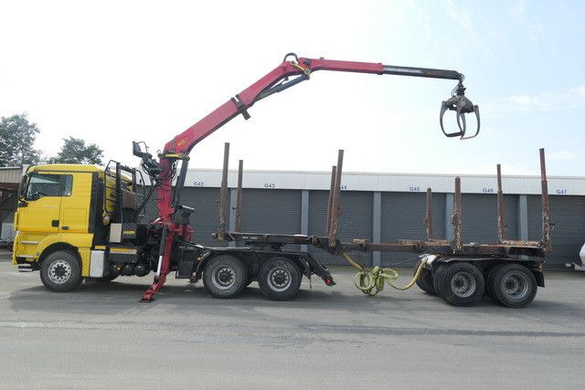 MAN 26.540 TGX 6x4, Kombizug, Huttner LNZK 20 - Šticar, Kamion sa dizalicom: slika 3 MAN 26.540 TGX 6x4, Kombizug, Huttner LNZK 20 - Šticar, Kamion sa dizalicom: slika 3