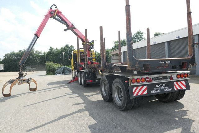 MAN 26.540 TGX 6x4, Kombizug, Huttner LNZK 20 - Šticar, Kamion sa dizalicom: slika 5 MAN 26.540 TGX 6x4, Kombizug, Huttner LNZK 20 - Šticar, Kamion sa dizalicom: slika 5