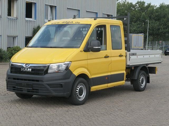Dostavno vozilo s ravnom platformom, Dostavno vozilo sa duplom kabinom MAN 3.180 TGE 4x4, DOKA, 7 Sitze, Klima, AHK, Allrad: slika 6