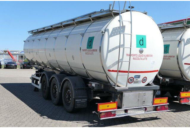 Menci SA 105/Lebensmittel Tank 32 cbm./Liftachse - Poluprikolica cisterna: slika 2 Menci SA 105/Lebensmittel Tank 32 cbm./Liftachse - Poluprikolica cisterna: slika 2