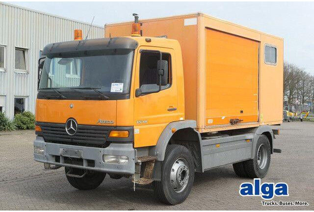 Mercedes-Benz 1518 A Atego 4X4, Klima, AHK, Allrad, Rolltor - Kamion sa zatvorenim sandukom: slika 1 Mercedes-Benz 1518 A Atego 4X4, Klima, AHK, Allrad, Rolltor - Kamion sa zatvorenim sandukom: slika 1