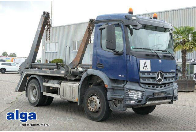 Mercedes-Benz 1832 K Arocs 4x2, Hiab SLT 140, teleskop., Klima - Kamion sa kablovskim sistemom: slika 1 Mercedes-Benz 1832 K Arocs 4x2, Hiab SLT 140, teleskop., Klima - Kamion sa kablovskim sistemom: slika 1