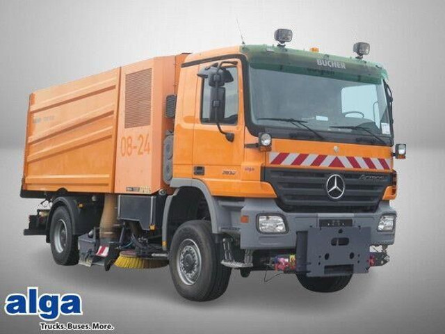 Mercedes-Benz 2032 A Actros 4x4, Bucher STKF 9500, Airport, AC - Autočistilica: slika 1 Mercedes-Benz 2032 A Actros 4x4, Bucher STKF 9500, Airport, AC - Autočistilica: slika 1