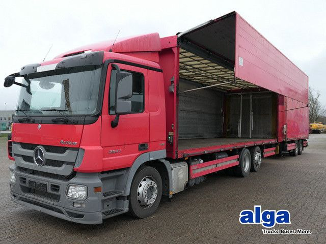 Mercedes-Benz 2541 L NR Actros 6x2, Schwenkwand, Klima, Lift - Kamion za prevoz boca: slika 1 Mercedes-Benz 2541 L NR Actros 6x2, Schwenkwand, Klima, Lift - Kamion za prevoz boca: slika 1