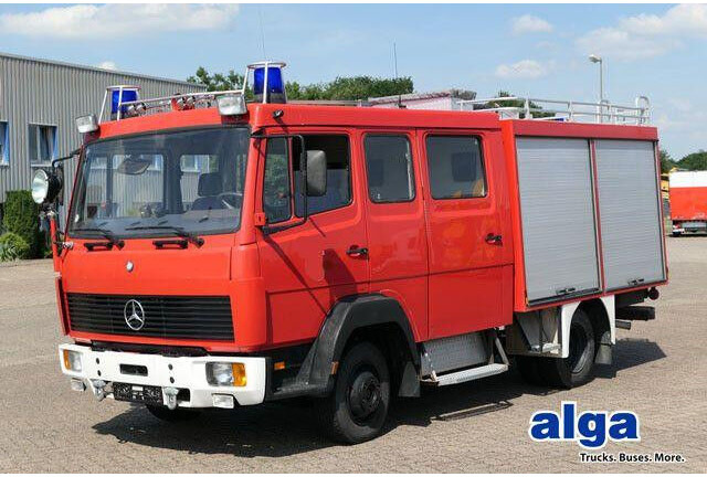 Mercedes-Benz 814 F/Feuerwehr/Pumpe/9 Sitze - Vatrogasni kamion: slika 1 Mercedes-Benz 814 F/Feuerwehr/Pumpe/9 Sitze - Vatrogasni kamion: slika 1