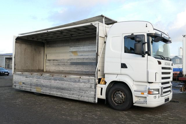 Scania R 420 LB4X2, Schwenkwand, LBW 2,0to., Retarder - Kamion za prevoz boca: slika 2 Scania R 420 LB4X2, Schwenkwand, LBW 2,0to., Retarder - Kamion za prevoz boca: slika 2