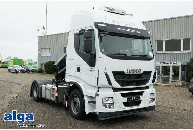 Iveco 460 Stralis 4x2, Kran HMF 1320K3, Hydr., Klima - Tegljač: slika 2 Iveco 460 Stralis 4x2, Kran HMF 1320K3, Hydr., Klima - Tegljač: slika 2