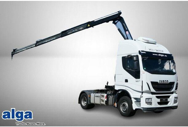 Iveco 460 Stralis 4x2, Kran HMF 1320K3, Hydr., Klima - Tegljač: slika 1 Iveco 460 Stralis 4x2, Kran HMF 1320K3, Hydr., Klima - Tegljač: slika 1