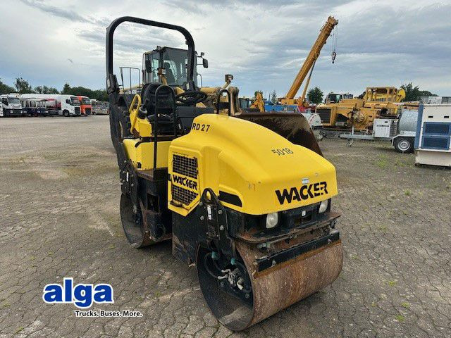 Wacker RD27-100, Tandem, 1m Bandagen, Vibration - Valjak za puteve: slika 1 Wacker RD27-100, Tandem, 1m Bandagen, Vibration - Valjak za puteve: slika 1