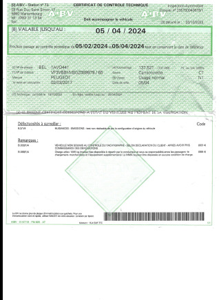 Camionnette PEUGEOT EXPERT - Châssis n°VF3VBBHVBGZ089979, - Druga mašina: slika 4 Camionnette PEUGEOT EXPERT - Châssis n°VF3VBBHVBGZ089979, - Druga mašina: slika 4