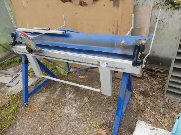 Plieuse de chantier marque et modèle inconnu - Apkant presa: slika 1 Plieuse de chantier marque et modèle inconnu - Apkant presa: slika 1