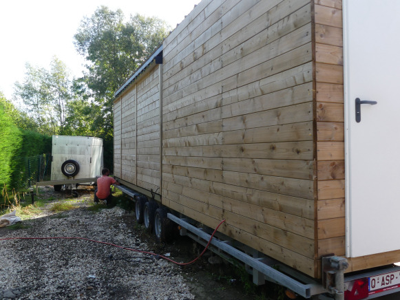 Remorque avec tiny house Syma STA02 - Građevinski kontejner, Prikolica: slika 4 Remorque avec tiny house Syma STA02 - Građevinski kontejner, Prikolica: slika 4
