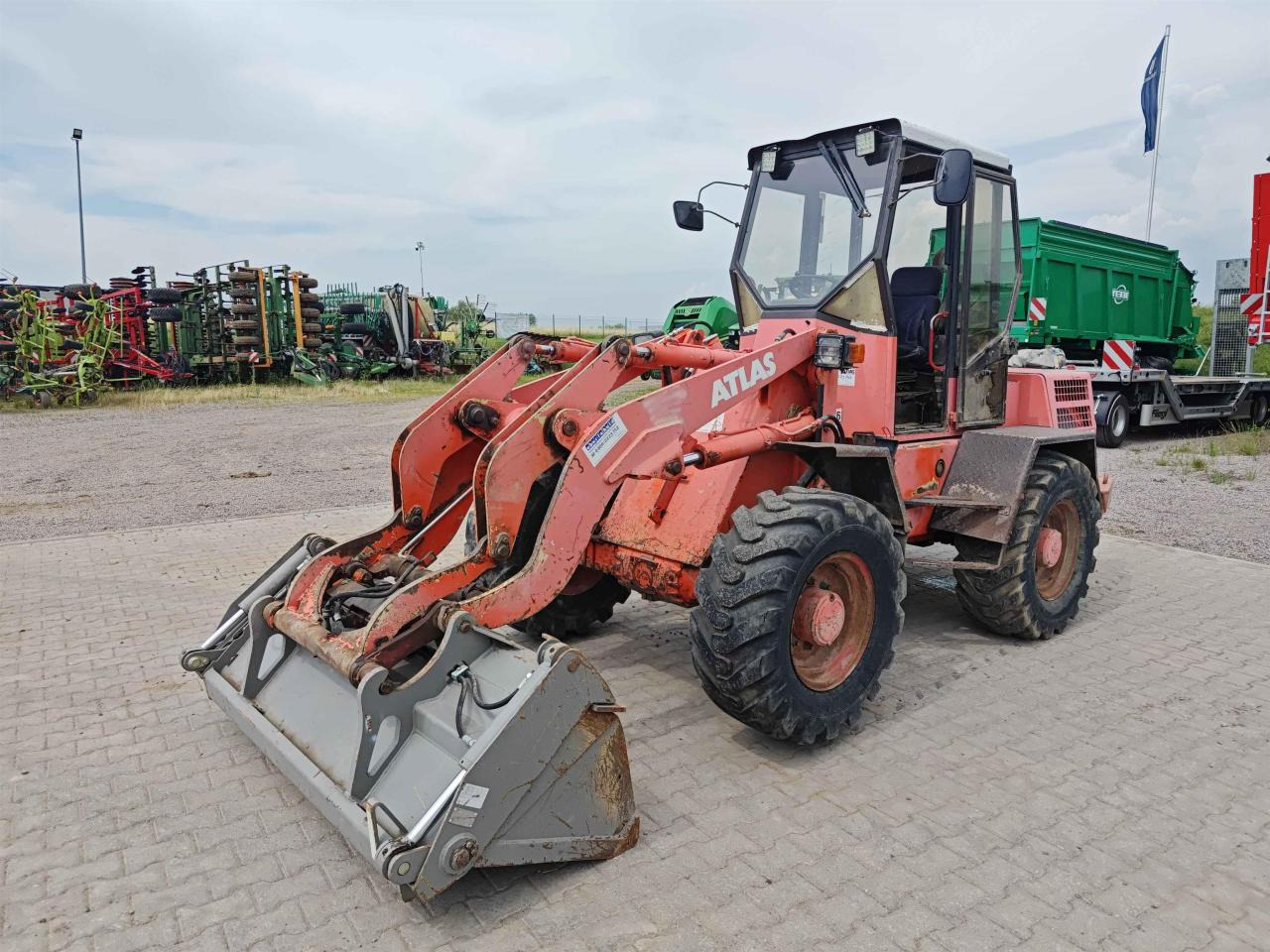 Atlas 72E - Utovarivač točkaš: slika 1 Atlas 72E - Utovarivač točkaš: slika 1