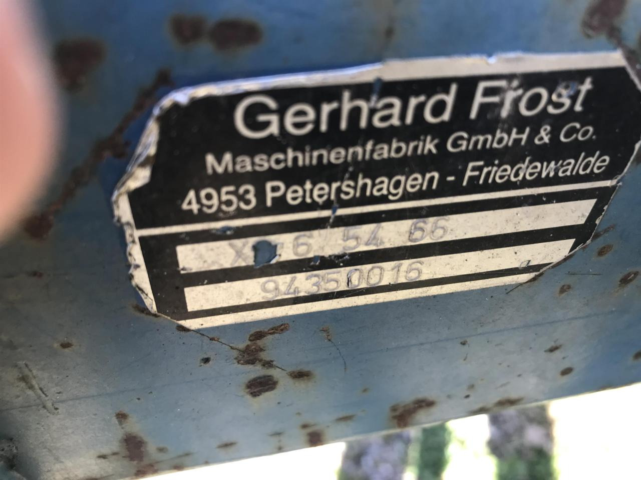 Frost 6/54 - Tanjirača: slika 5 Frost 6/54 - Tanjirača: slika 5