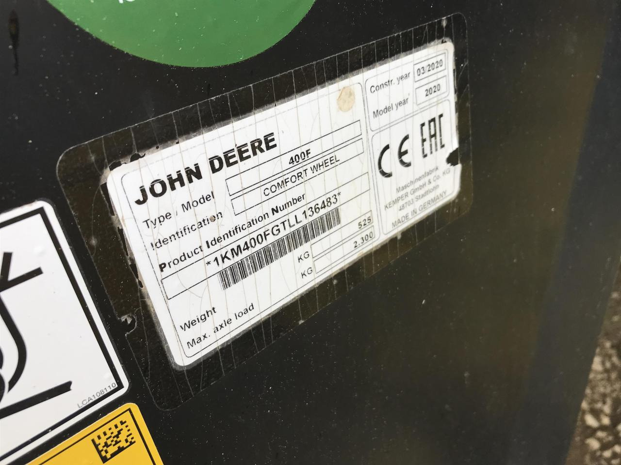 Kombajn za stočnu hranu John Deere 9800i: slika 13 Kombajn za stočnu hranu John Deere 9800i: slika 13