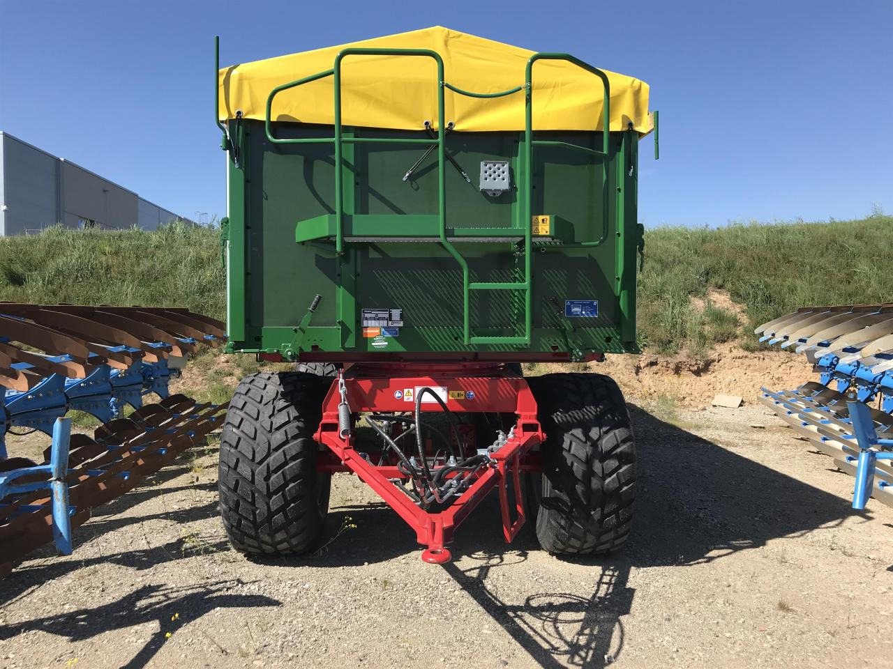 Kröger HKD 302 - Prikolica istovarivača: slika 4 Kröger HKD 302 - Prikolica istovarivača: slika 4