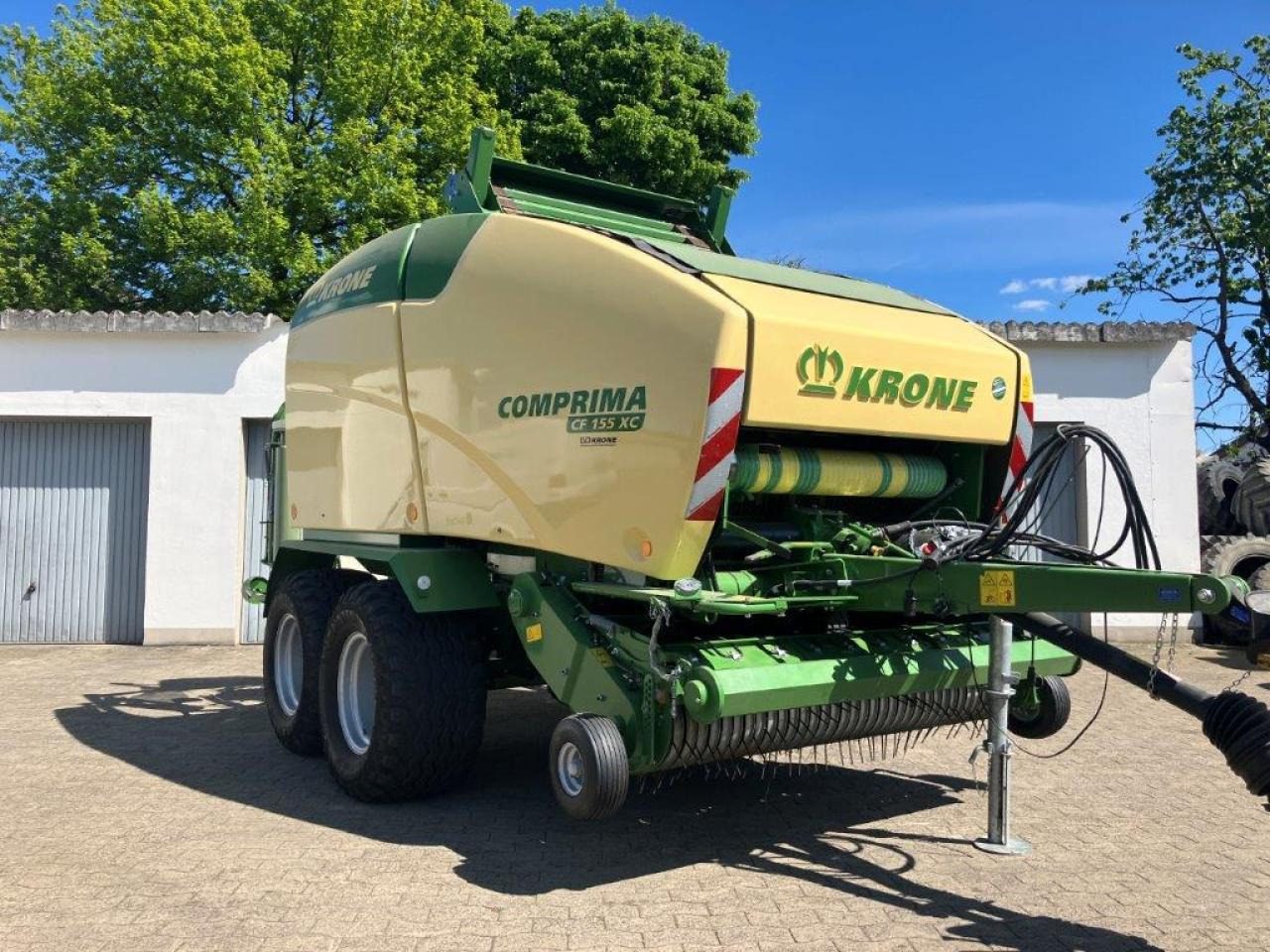 Krone CF 155 XC - Balirka za okrugle bale: slika 1 Krone CF 155 XC - Balirka za okrugle bale: slika 1