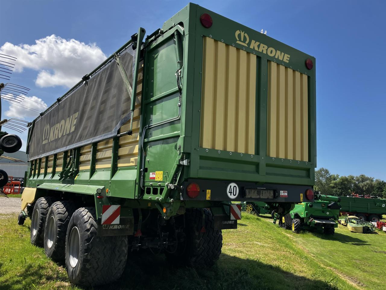 Krone ZX 560 GL - Prikolica sa automatskim punjenjem: slika 4 Krone ZX 560 GL - Prikolica sa automatskim punjenjem: slika 4