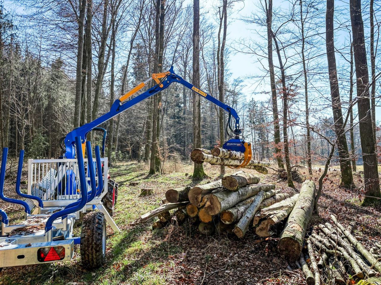 Binderberger Alpin 3t Holzrückewagen - Šumska prikolica: slika 5 Binderberger Alpin 3t Holzrückewagen - Šumska prikolica: slika 5