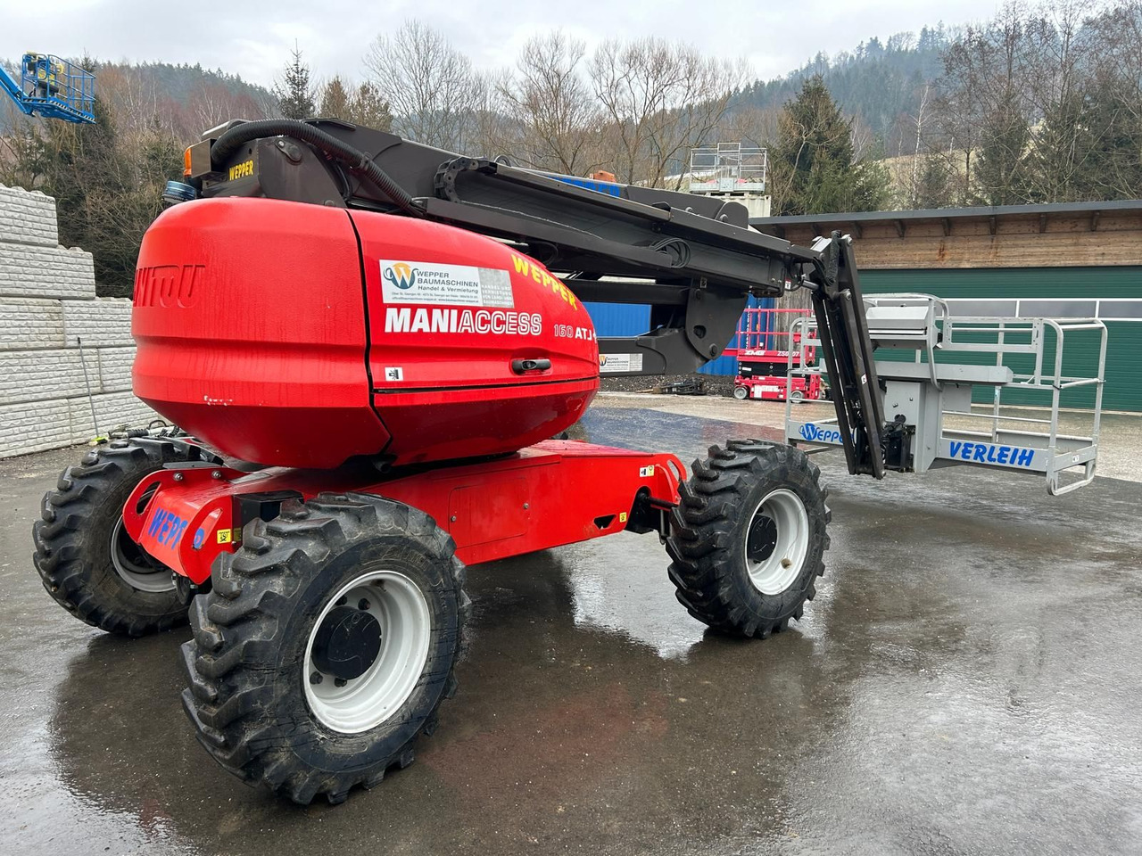 Manitou 160ATJ + - Zglobna platforma: slika 2 Manitou 160ATJ + - Zglobna platforma: slika 2