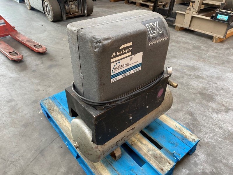 Atlas-Copco LXS 111 1.1 kW 10 bar 125 L / min zuigercompressor met 50 liter ketel - Kompresor za vazduh: slika 2 Atlas-Copco LXS 111 1.1 kW 10 bar 125 L / min zuigercompressor met 50 liter ketel - Kompresor za vazduh: slika 2