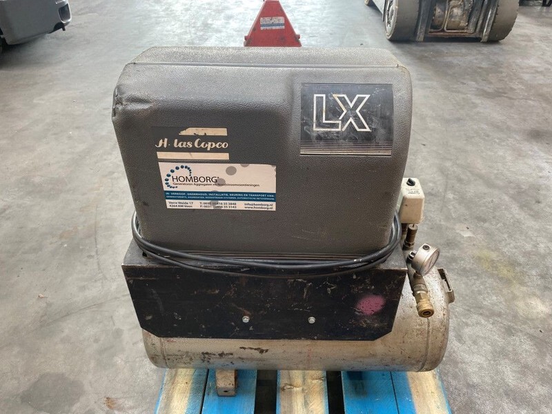 Atlas-Copco LXS 111 1.1 kW 10 bar 125 L / min zuigercompressor met 50 liter ketel - Kompresor za vazduh: slika 1 Atlas-Copco LXS 111 1.1 kW 10 bar 125 L / min zuigercompressor met 50 liter ketel - Kompresor za vazduh: slika 1