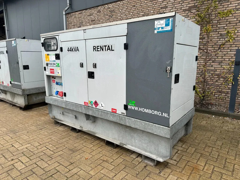 Set generatora Europower EPUS44TDE Kubota Leroy Somer 44 kVA Supersilent Rental generatorset 2018 !: slika 9