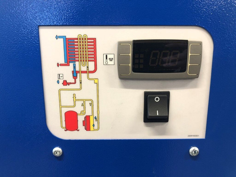 Novu Kompresor za vazduh Fiac New Silver D 10 / 300 Silent 7.5 kW 860 L / min 10 bar Elektrische Schroefcompressor met ketel en droger: slika 7