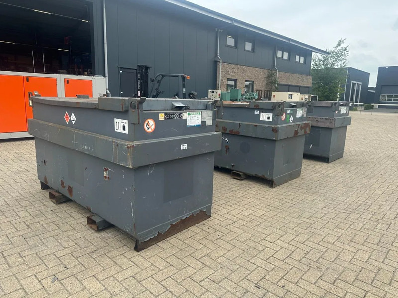 Rezervoar za skladištenje IBC Steenbergen Kiwa IBC 2000 liter dieseltank met handpomp Milieutank: slika 7 Rezervoar za skladištenje IBC Steenbergen Kiwa IBC 2000 liter dieseltank met handpomp Milieutank: slika 7