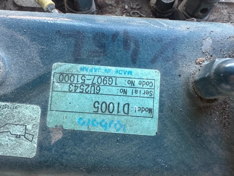 Kompresor za vazduh Ingersoll Rand 720 R1051SF Kubota D1005 Diesel Compressor 2000 L / min 17.5 kW 8.6 Bar: slika 8 Kompresor za vazduh Ingersoll Rand 720 R1051SF Kubota D1005 Diesel Compressor 2000 L / min 17.5 kW 8.6 Bar: slika 8