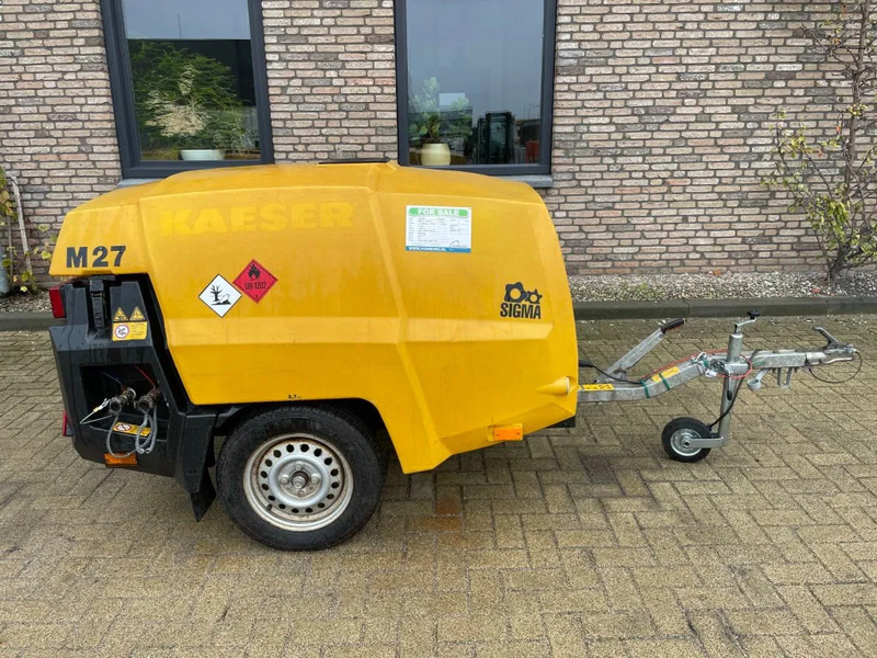 Kaeser M27 Kubota 2,7 m3 / min 7 Bar 18 kW Mobiele Silent Diesel Compressor - Kompresor za vazduh: slika 1 Kaeser M27 Kubota 2,7 m3 / min 7 Bar 18 kW Mobiele Silent Diesel Compressor - Kompresor za vazduh: slika 1