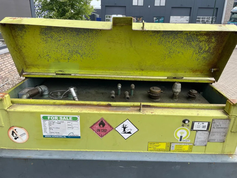 Rezervoar za skladištenje Kiwa IBC Steenbergen 2000 liter Dieseltank met Handpomp Milieutank: slika 9