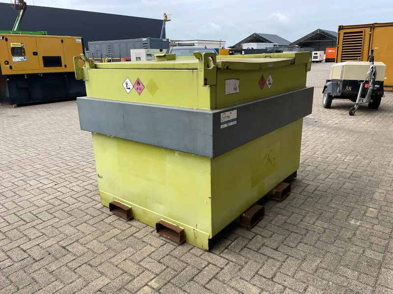 Rezervoar za skladištenje Kiwa IBC Steenbergen 2000 liter Dieseltank met Handpomp Milieutank: slika 6