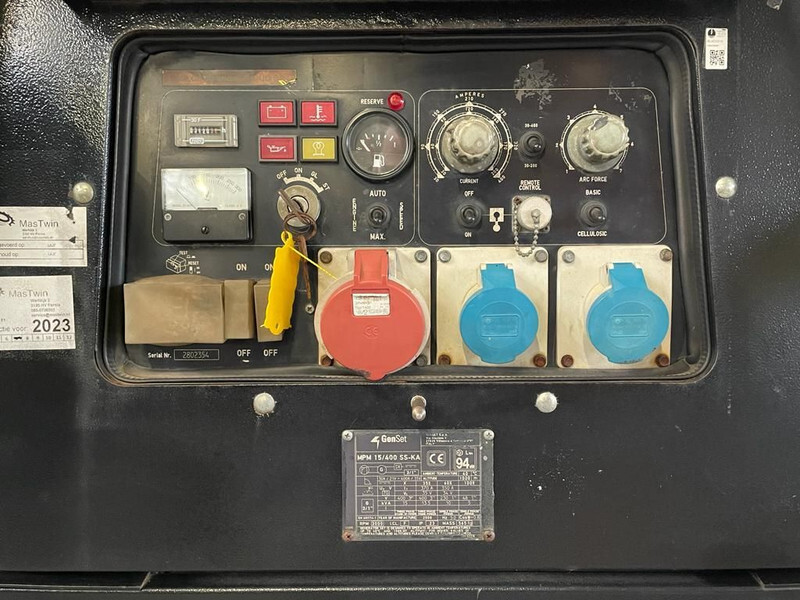 Set generatora Kubota GenSet MPM 15/400 SS-KA 15 kVA 400 Amp Silent Las generatorset: slika 6