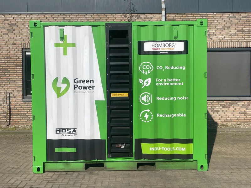 MOSA Hybride Perkins 66 kVA / 80 KWh accupakket - Set generatora: slika 1 MOSA Hybride Perkins 66 kVA / 80 KWh accupakket - Set generatora: slika 1