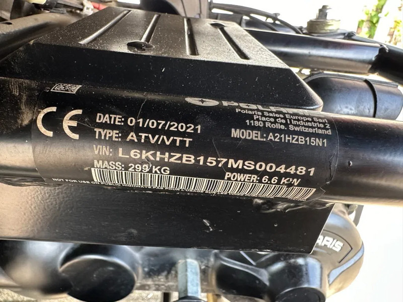 ATV/ Četvorotočkaš POLARIS Ranger 150 EFI UTV Terrain Vehicle Quad as New ! 2021: slika 9