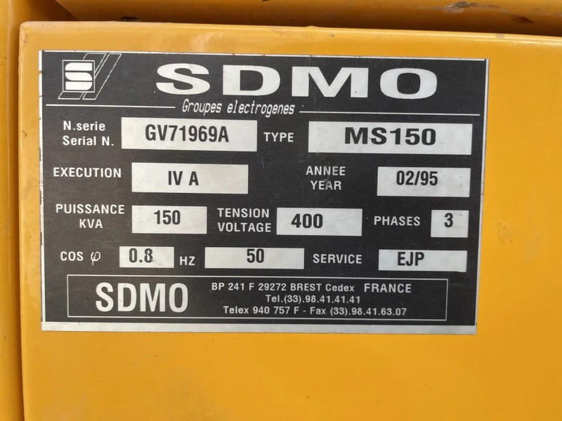 Set generatora SDMO Cummins Leroy Somer 150 kVA silent: slika 14 Set generatora SDMO Cummins Leroy Somer 150 kVA silent: slika 14