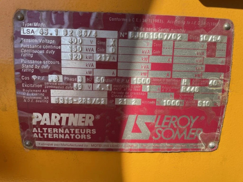 Set generatora SDMO Cummins Leroy Somer 150 kVA silent: slika 15 Set generatora SDMO Cummins Leroy Somer 150 kVA silent: slika 15