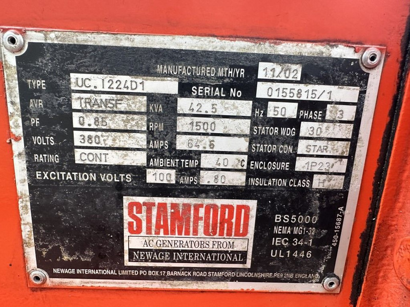 Sisu Valmet Stamford 42.5 kVA generatorset - Set generatora: slika 5 Sisu Valmet Stamford 42.5 kVA generatorset - Set generatora: slika 5