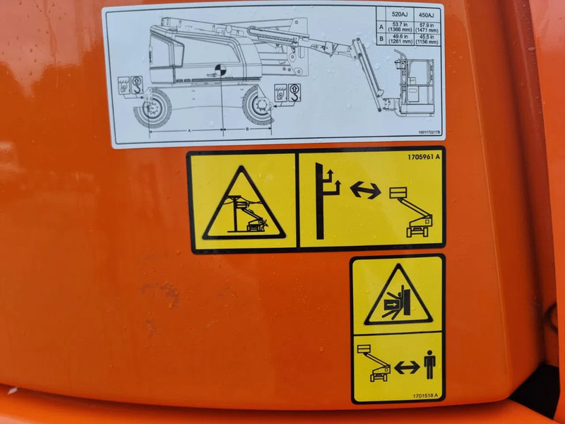 Zglobna platforma JLG EC450AJ - 76 uur: slika 10