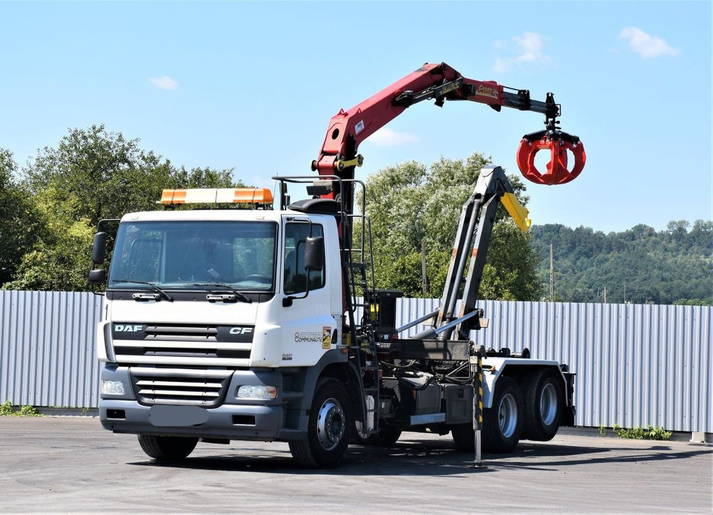DAF CF 85.340 * ABROLLKIPPER + KRAN * TOP - Kamion sa dizalicom, Kamion sa hidrauličnom kukom: slika 2 DAF CF 85.340 * ABROLLKIPPER + KRAN * TOP - Kamion sa dizalicom, Kamion sa hidrauličnom kukom: slika 2