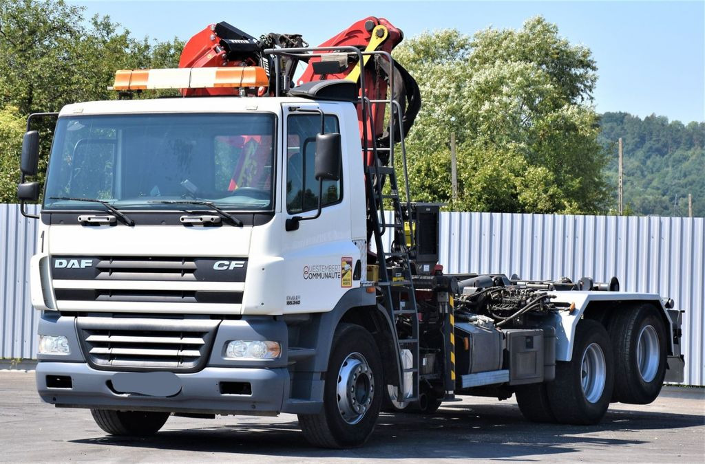 DAF CF 85.340 * ABROLLKIPPER + KRAN * TOP - Kamion sa dizalicom, Kamion sa hidrauličnom kukom: slika 4 DAF CF 85.340 * ABROLLKIPPER + KRAN * TOP - Kamion sa dizalicom, Kamion sa hidrauličnom kukom: slika 4