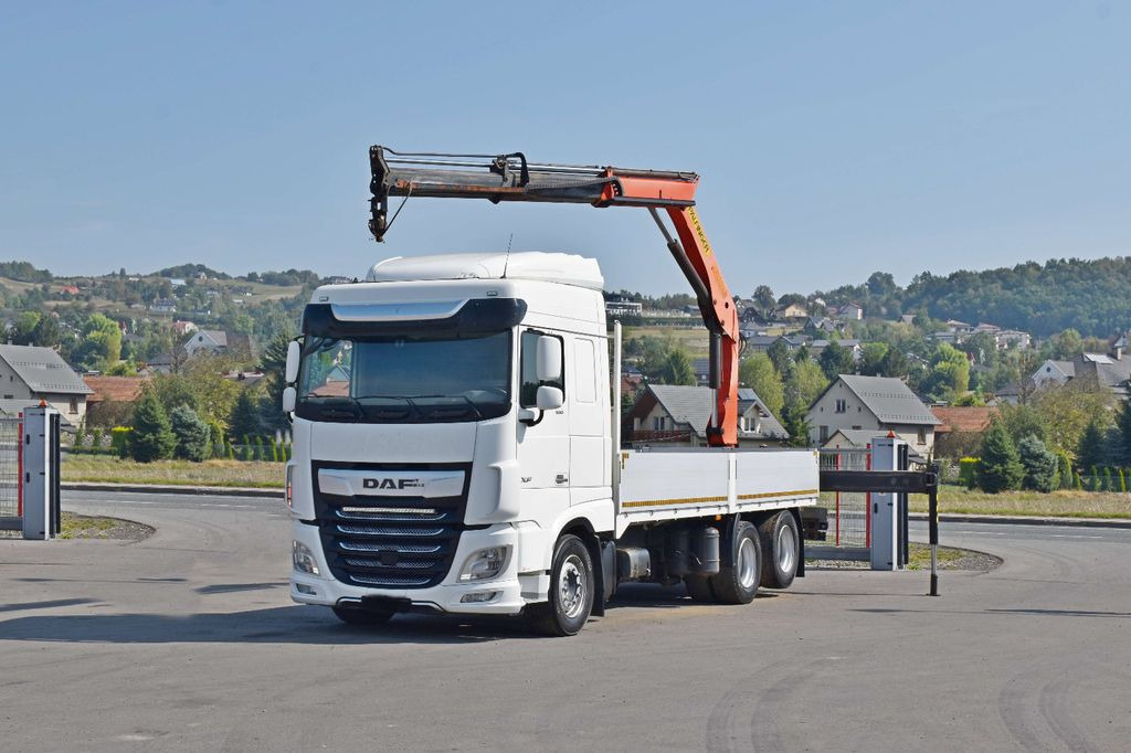DAF XF 530 Pritsche 6,30 m + PK 15500 * TOPZUSTAND - Kamion sa dizalicom: slika 2 DAF XF 530 Pritsche 6,30 m + PK 15500 * TOPZUSTAND - Kamion sa dizalicom: slika 2