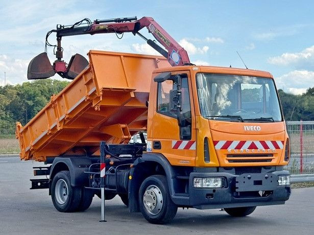 Iveco EUROCARGO 120E18 * HMF 403 K1 * TOPZUSTAND - Dostavno vozilo kiper: slika 2 Iveco EUROCARGO 120E18 * HMF 403 K1 * TOPZUSTAND - Dostavno vozilo kiper: slika 2