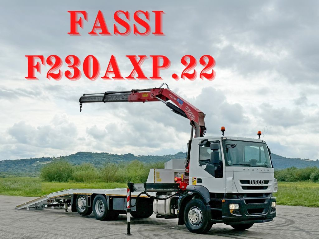 Iveco Stralis 310 * FASSI F230AXP.22 + FUNK * TOP - Šlep vozilo: slika 1 Iveco Stralis 310 * FASSI F230AXP.22 + FUNK * TOP - Šlep vozilo: slika 1