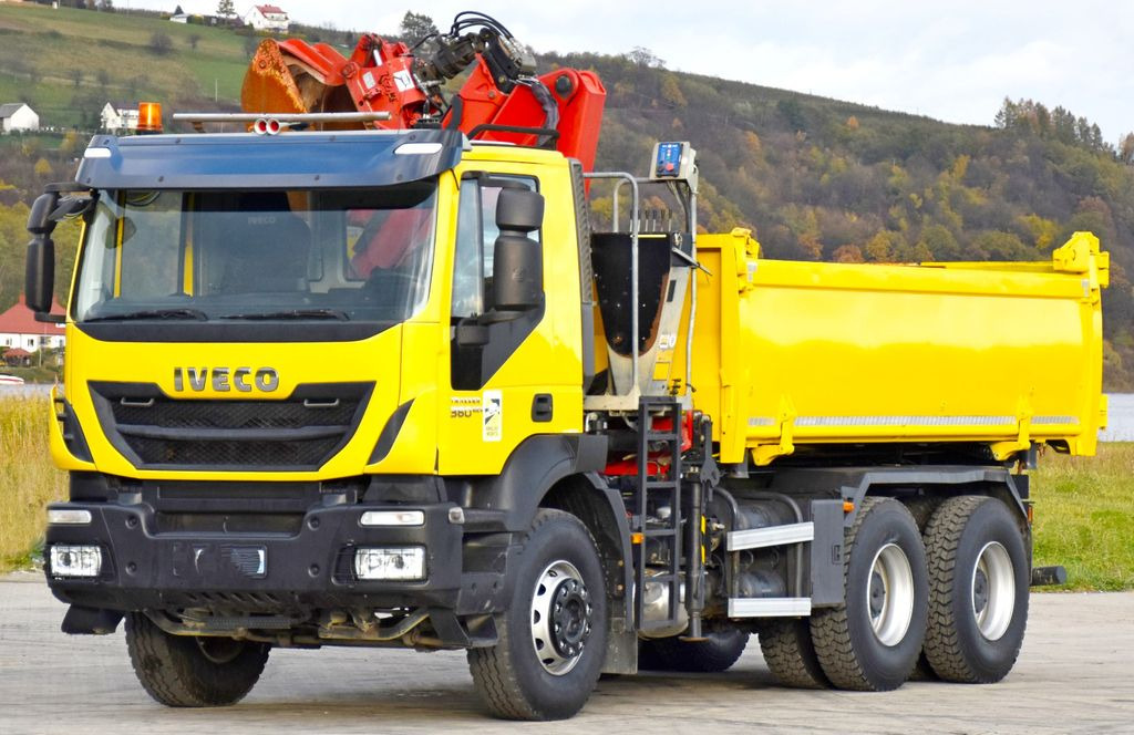 Iveco TRAKKER 360 * Kipper 4,90m* KRAN/FUNK*6x4 - Kamion sa dizalicom, Istovarivač: slika 5 Iveco TRAKKER 360 * Kipper 4,90m* KRAN/FUNK*6x4 - Kamion sa dizalicom, Istovarivač: slika 5