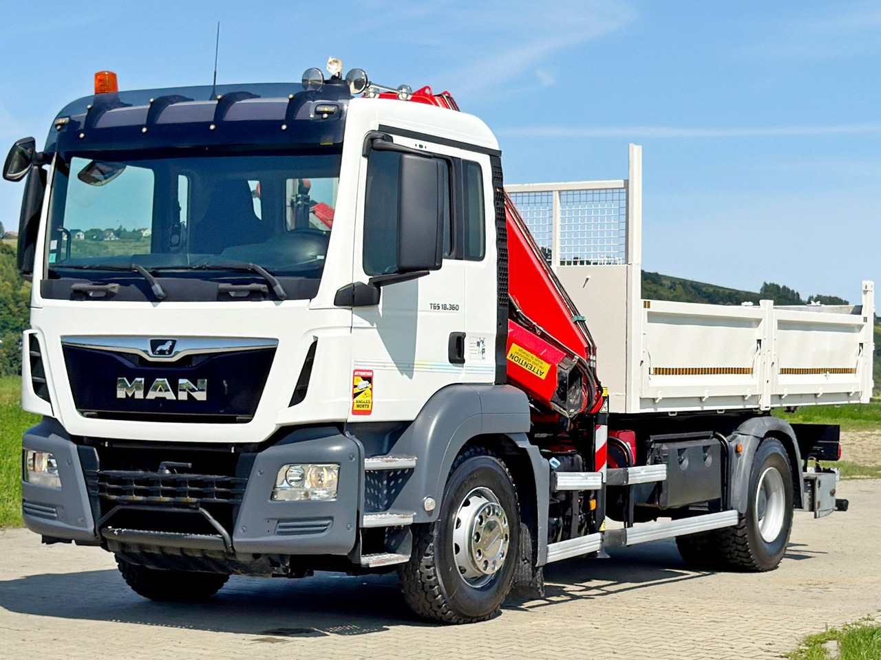 MAN TGS 18.360 * FASSI F135A.0.23 + FUNK * TOP - Istovarivač, Kamion sa dizalicom: slika 3 MAN TGS 18.360 * FASSI F135A.0.23 + FUNK * TOP - Istovarivač, Kamion sa dizalicom: slika 3