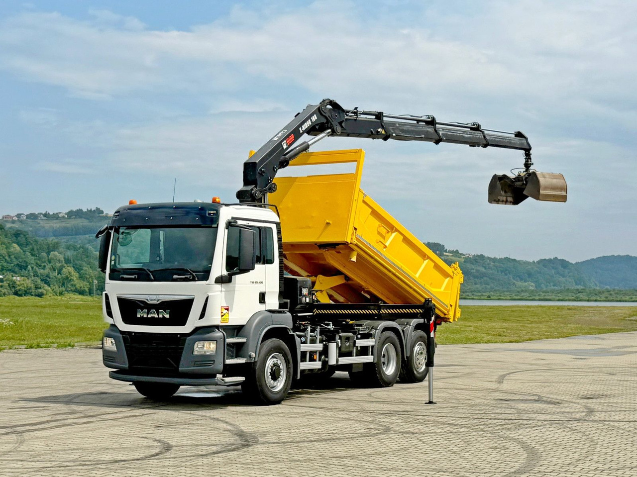 MAN TGS 26.400 * HIAB X-HIDUO 188 E-3 + FUNK * 6x4 - Kamion sa dizalicom: slika 2 MAN TGS 26.400 * HIAB X-HIDUO 188 E-3 + FUNK * 6x4 - Kamion sa dizalicom: slika 2