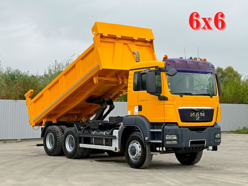 MAN TGS 26.440 * Kipper 5,20m+BORDMATIC * 6x6 * TOP - Istovarivač, Kamion sa dizalicom: slika 1 MAN TGS 26.440 * Kipper 5,20m+BORDMATIC * 6x6 * TOP - Istovarivač, Kamion sa dizalicom: slika 1