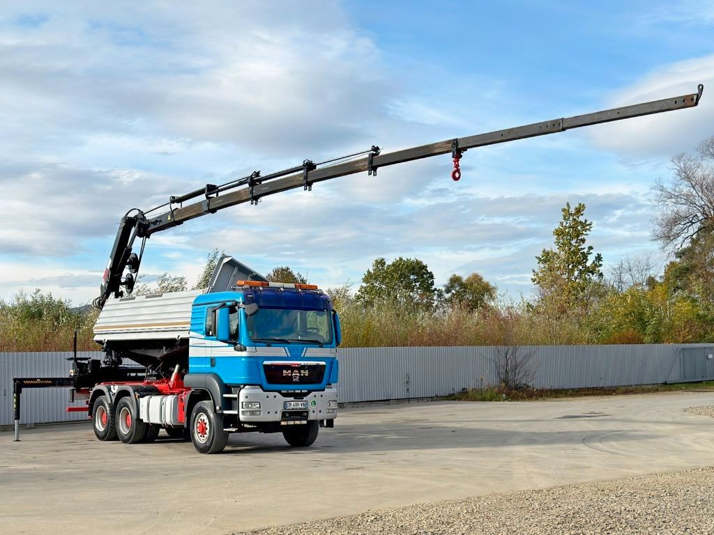 MAN TGS 26.480 * HIAB 220 - C5 + FUNK / 6x6 - Istovarivač, Kamion sa dizalicom: slika 2 MAN TGS 26.480 * HIAB 220 - C5 + FUNK / 6x6 - Istovarivač, Kamion sa dizalicom: slika 2